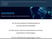 sanderelek.ch Webseite Vorschau