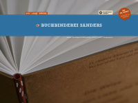 sanders.at Webseite Vorschau