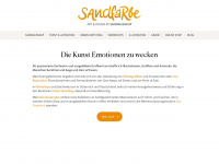 sandfarbe.at Webseite Vorschau
