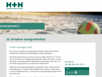 sandgrubenfest.de Webseite Vorschau