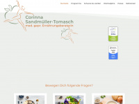sandmueller-tomasch.de Webseite Vorschau