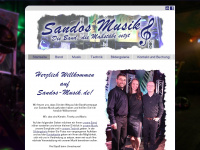 sandos-musik.de Webseite Vorschau