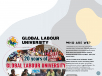global-labour-university.org Webseite Vorschau