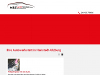 ms-autotechnik.de Webseite Vorschau