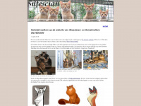silfescian-cats.nl Webseite Vorschau