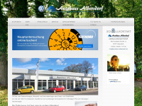 autohaus-albersdorf.de Webseite Vorschau