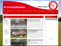 scug-fussball.de Webseite Vorschau