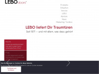 lebo.de Webseite Vorschau