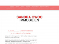 sandra-owoc-immobilien.de Webseite Vorschau