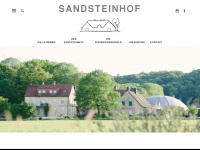 sandsteinhof.de Webseite Vorschau