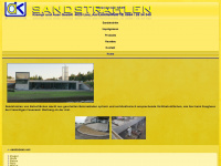 sandstrahlen-ak.at Webseite Vorschau