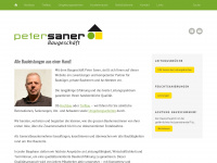 sanerbau.ch Webseite Vorschau