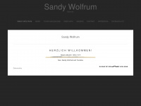 sandywolfrum.de Webseite Vorschau