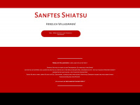 sanftes-shiatsu.de Webseite Vorschau
