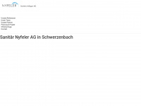 sanitaer-nyfeler.ch Webseite Vorschau