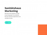 sanitaetshaus-marketing.de Webseite Vorschau