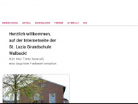 sankt-luzia-grundschule.de Webseite Vorschau