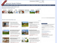 sankt-poelten-land.at Webseite Vorschau
