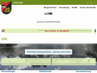 sanktantonimmontafon.at Webseite Vorschau
