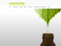 sanopharm.de Webseite Vorschau