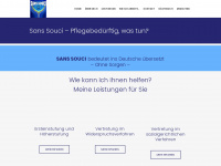 sanssouci-pflege.de Webseite Vorschau