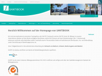 santibook.ch Webseite Vorschau