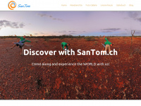 santom.ch Webseite Vorschau