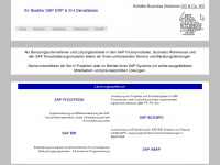 sap-professionals.de Webseite Vorschau