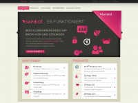 sapalot.at Webseite Vorschau