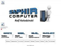 saphir-computer.de Webseite Vorschau