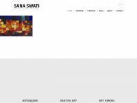 sara-swati.de Webseite Vorschau