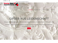 saracinogipser.ch Webseite Vorschau