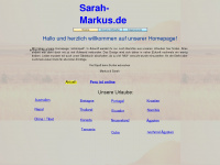 sarah-markus.de Webseite Vorschau