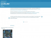 sarahhuber.ch Webseite Vorschau