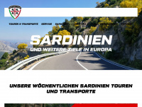 sarda-moto-tours.de Webseite Vorschau