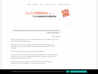 sarina-stuetzer.de Webseite Vorschau