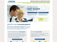 sariva.de Webseite Vorschau