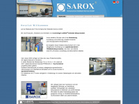 sarox.de Webseite Vorschau