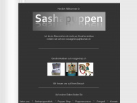 sashapuppen.ch Webseite Vorschau