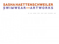 sasha-fashion.ch Webseite Vorschau