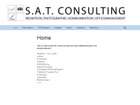 sat-consulting.de Webseite Vorschau