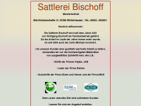 sattlerei-bischoff.de Webseite Vorschau