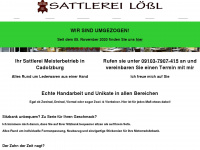 sattlerei-loessl.de Webseite Vorschau