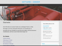 sattlerei-sander.de Webseite Vorschau