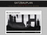 satzbauplan.de Webseite Vorschau