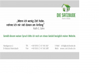 satzbude.de Webseite Vorschau