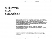 satzwerkstatt.ch Webseite Vorschau