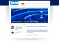 sauber-reinigungen.ch Webseite Vorschau