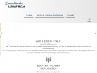 sauerlaender-holzbau.de Webseite Vorschau