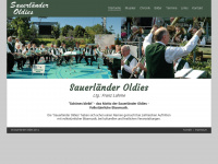 sauerlaender-oldies.de Webseite Vorschau